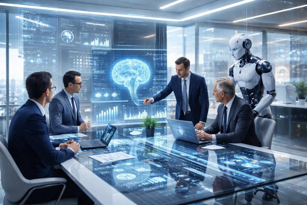 découvrez comment l’intelligence artificielle révolutionne la gestion d’entreprise en optimisant les processus, améliorant la prise de décision et boostant la performance globale.