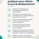 Une femme présentant un service d'accueil client engageant.