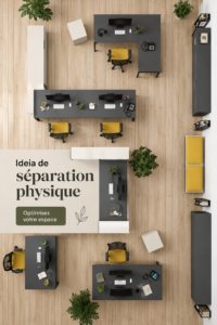 Image représentant deux personnes se tenant à distance, symbolisant une séparation physique bénéfique pour leur relation.