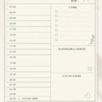 Image du planner Megan Vlt, un outil d'organisation pratique et esthétique.