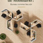 Bureau aménagé de manière confortable et sécurisante avec des plantes et un éclairage doux.
