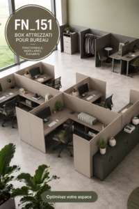 Bureau à domicile aménagé avec style et confort, idéal pour travailler