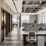 Bureaux modernes d'Ajinomoto à Istanbul, mélange d'esthétique et de confort.