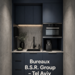 Bureaux modernes et inspirants de B.S.R. Group à Tel Aviv.