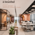 Bureau moderne et inspirant de Barry Callebaut à Istanbul, révélant un design ouvert et fonctionnel.