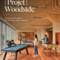 Vue illustrée du projet Unispace à Woodside, Perth, soulignant son design innovant.
