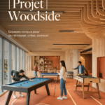 Vue illustrée du projet Unispace à Woodside, Perth, soulignant son design innovant.