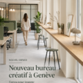 Vue intérieure de l'espace de travail créatif DLG à Genève