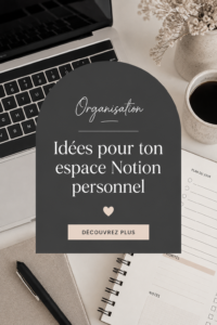 Espace Notion bien organisé avec des couleurs et des icônes inspirantes