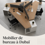 Un espace de bureau moderne avec du mobilier élégant à Dubaï