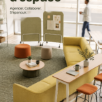 Plan d'espace intérieur bien organisé avec des meubles fonctionnels