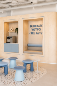 Bureau moderne et inspirant de Yotpo à Tel Aviv