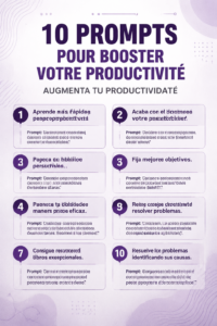 Femme utilisant un carnet pour écrire des idées de prompts créatifs.