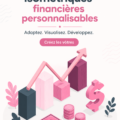 Échantillon d'illustrations isométriques personnalisables pour des projets financiers.