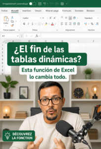 Capture d'écran de la nouvelle fonctionnalité d'Excel qui remplace les tableaux dynamiques