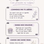 Femme souriante dans un espace de travail bien organisé, illustrant une gestion douce et sereine de l'organisation.