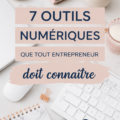 Femme utilisant des outils numériques pour gérer son entreprise.