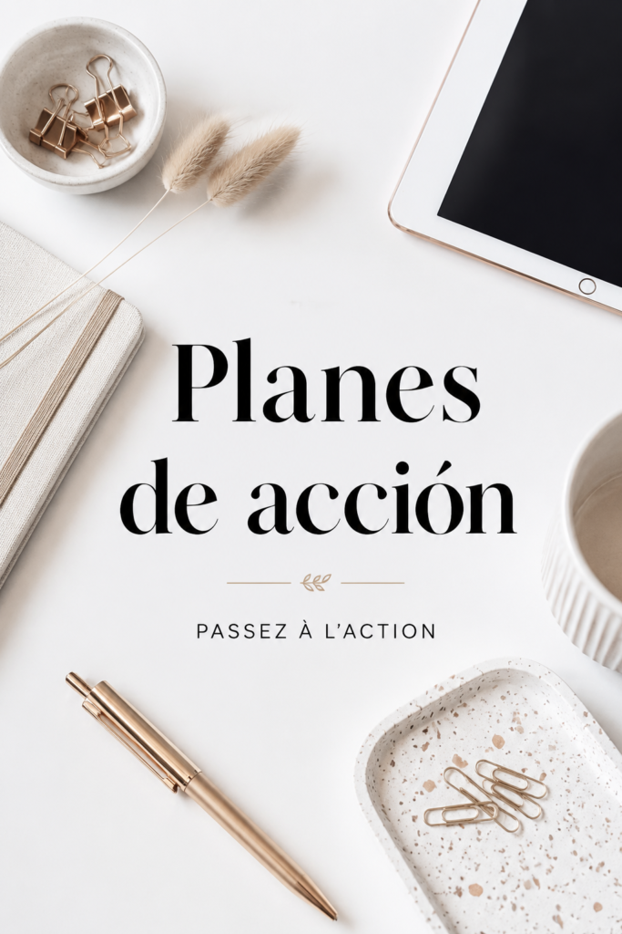 Une femme travaillant sur son plan d'action pour améliorer la productivité en entreprise