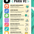 Personne consultant des applications de productivité sur un smartphone dans un bureau.
