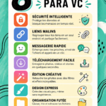 Personne consultant des applications de productivité sur un smartphone dans un bureau.