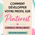 Image illustrant un profil Pinterest optimisé et attractif pour les femmes d'affaires.