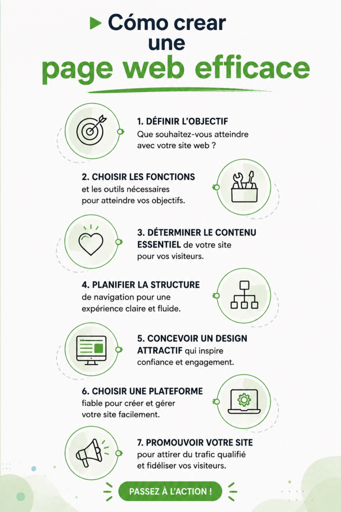 Une femme créant une page web efficace sur un ordinateur