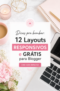 Modèles de Blogger responsives et gratuits présentés sur écran d'ordinateur.