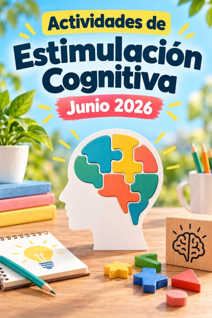 Femme travaillant sur des activités de stimulation cognitive au bureau