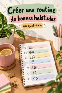Femme au travail adoptant une routine de productivité