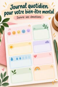 Une femme écrivant dans son journal pour sa santé mentale