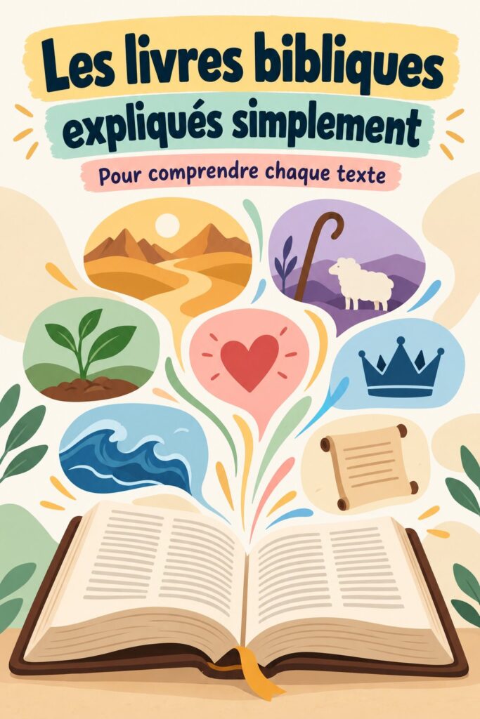 Couverture d'un livre sur les livres de la Bible
