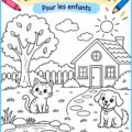 Femme dessinant des instructions colorées dans un bureau
