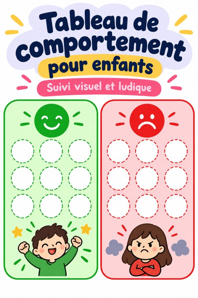 Tableau de comportement illustrant la productivité en entreprise