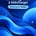 Fonds abstraits bleus avec dégradés pour télécharger, idéal pour un design professionnel.